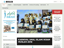 Tablet Screenshot of musleh.edu.my